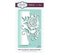 PaperCuts Paper Cuts-Specimen Rose Edger-Craft Die, Metal, 16.5 x 9.5 cm,CEDPC1120