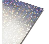 PaperCutz A3 Card Holographic Multi Colour 250GSM (Shards - 10 Sheets)