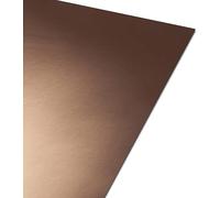 Papercutz A3 Rose Gold Mirror Card High Gloss 250 GSM (4 Sheets) for Craft, Decorations, Card Making, Scrapbooking & Cake Topper, Durable, Coated Finish, Adhesive Friendly & Easy to Cut