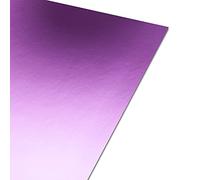 Papercutz A4 Pink Mirror Card High Gloss 250 GSM (10 Sheets) for Craft, Decorations, Card Making, Scrapbooking & Cake Topper, Durable, Coated Finish, Adhesive Friendly & Easy to Cut