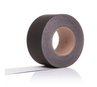 PAPERCUTZ Black Paper Border Roll 48mm x 50 Metres, 100 GSM, School Display Borders for Classrooms Decoration, Straight Edge Roll, Backing Paper for Wall Displays