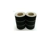 PAPERCUTZ Black Paper Border Roll 48mm x 50 Metres (Pack of 6), 100 GSM, School Display Borders for Classrooms Decoration, Straight Edge Roll, Backing Paper for Wall Displays