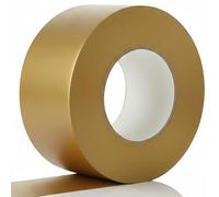PAPERCUTZ Gold Paper Border Roll 48mm x 50 Metres, 100 GSM, School Display Borders for Classrooms Decoration, Straight Edge Roll, Backing Paper for Wall Displays