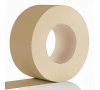 PAPERCUTZ Hessian Paper Border Roll 48mm x 50 Metres, 100 GSM, School Display Borders for Classrooms Decoration, Straight Edge Roll, Backing Paper for Wall Displays