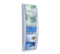Fast Paper Quick Fit System Wall Display 5xA5 Silver 4063.35