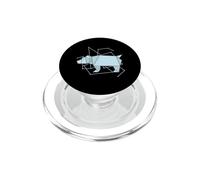 Paperfolding Dog or Bear as cool Shape PopSockets PopGrip for MagSafe