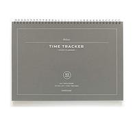 PAPERIAN Believe TIME Tracker - A4 Size Wirebound Undated Study Planner/to do List/Scheduler (Gray)