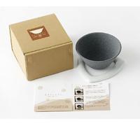 Paperless Ceramic Coffee Filter Set with Stand |Pour Over Coffee Dripper |No Paper Needed| Sustainable, Reusable, Enhances Aroma & Flavour| Gift Present | Made in Japan | (White)