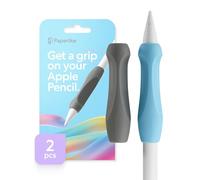 Paperlike® Pencil Grips for Apple Pencil 1st & 2nd Generation, USB-C & Pro | Set of 2, Ergonomic precision, for Comfort and Control, Supports all Apple Pencil Functions