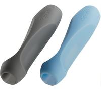 PAPERLIKE V2 Pencil Grip - Pack of 2, Blue & Charcoal, Blue,Black