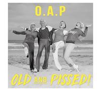 Paperlink Funny Birthday Card for Men/Women - General Humour Male/Female Card - O.A.P Old and P*ssed - Drunk Old People - Eco-Friendly & Recyclable - Made in England