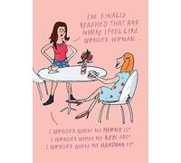 Paperlink Humour Card Wonder Woman