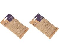 Papermania 5 m Bare Basics Jute Ribbon, Brown (Pack of 2)