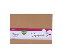 Papermania 5 x 7 Cards/Envelopes (50pk) - Recycled Kraft Papermania Multicolor