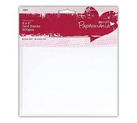 Papermania 6 x 6-inch 300 GSM Card Blanks and Envelopes, Pack of 10, White