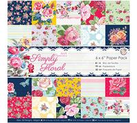 Papermania 6 x 6 Paper Pack - Simply Floral