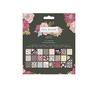 Papermania 6 x 6 Paper Pad (50 Pack) - Full Bloom