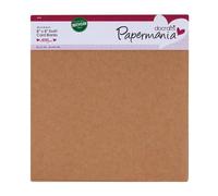 Papermania 8 x 8" Cards/Envelopes (6pk, 300gsm) - Recycled Kraft Papermania Multicolor