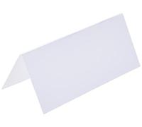 Papermania 90 x 100 mm Table Place Settings Folded Card, Pack of 20, White PMA1781100