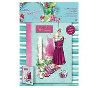 Papermania A5 Decoupage Card Kit - At Christmas Lucy Cromwell