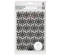 Papermania A5 Embossing Folder - Damask Background Papermania Multicolor