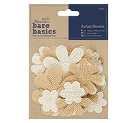 Papermania Bare Basics Burlap Blooms (40pcs)