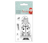 Papermania Christmas Scrapbooking Stamps, Multi-Colour, One Size