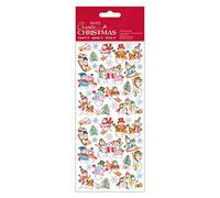 Papermania Christmas Stickers - Ski Snowmen