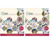 Papermania Decorative Paper, Multi-Colour, One Size (Pack of 2)