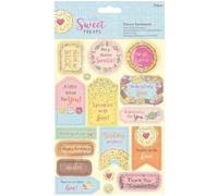 Papermania Die-Cut Sentiments (34 Pieces) - Sweet Treats