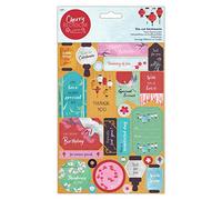 Papermania Die-Cut Sentiments, Multi-Colour, One Size
