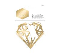 Papermania Die-Cut Tags, Gold, One Size