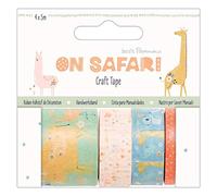 Papermania Docrafts On Safari Craft Collection - Craft Tape (4 x 5m)