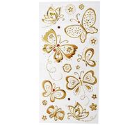 Papermania Gemstone Butterflies Stickers, Gold PMA8241106