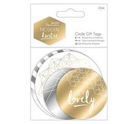 Papermania Gift Tags, Gold Silver, One Size