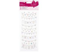 Papermania Glitter Dot Stickers - Bunting