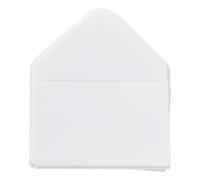 Papermania Mini Kraft White Envelopes - Pack of 20