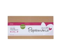 Papermania Recycled Kraft Square (13.5cm) - Brown Kraft 50pk