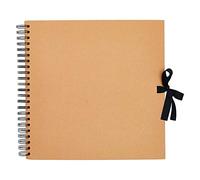 Papermania Scrapbook, Kraft, Brown, 12 x 12", 40 Sheets, Create Your Own Photo Album And Decorate With Scrapbook Accessories, Book For Home Memories, Add Photo Paper, Scrapbook Stickers