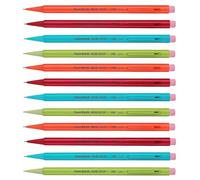 Papermate Auto Mechanical Pencil Non-Stop 0.7mm - Pack of 12 Assorted Barrel Colours