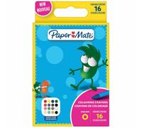 PaperMate Crayons for Kids | Different colors | 16 Wax Crayons