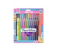 Papermate Flair Candy Pop Capped gel pen Medium Multicolour 24 pc(s)