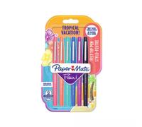 Papermate Flair Tropical Medium Capped gel pen Black Blue Orange Pink Purple 6 pc(s)