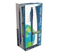 Papermate FlexGrip Ultra FlexGrip Ultra Retractable Ballpoint Pen Blue 1 mm Medium Ballpoint Non Refillable 3Pack of 6