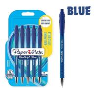 Paper Mate Flexgrip Ultra Retractable Ballpoint Pens | Medium Point (1.0mm) | Black | 5 Count