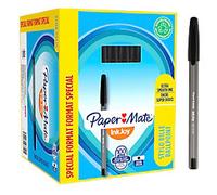 Paper-Mate Ballpoint Pens InkJoy 100ST - 1.0 mm Medium - Ultra Smooth Ink - Black - 100 Count
