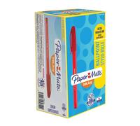 PaperMate InkJoy 100 Ballpoint Pen Medium Red (Pack of 50) S0957140