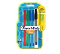 Papermate InkJoy 100 Cap 0.7 mm Fine Tip Capped Ball Pen - Assorted Standard Colours (Pack of 5)