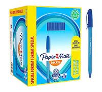 Papermate InkJoy 100 InkJoy 100 Ballpoint Pen Blue 0.8 mm Medium Ballpoint Pack of 100
