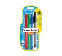 Papermate InkJoy 100 Non-retractable Ballpoint Pen Assorted 1 mm Medium Ballpoint Non Refillable Pack of 4